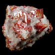 Vanadinite in Calcite