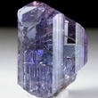 Purplish-Blue Tanzanite Crystal