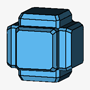 Boleite with Epitaxial Diaboleite