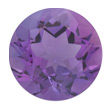 Light Colored Round Amethyst