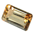 Andalusite gemstone from Bahia, Brazil