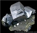 Galena with Dolomite, Chalcopyrite. from Milliken Mine, Viburnum Trend, Reynolds County, Missouri