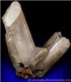 Cerussite V-Twin from Broken Hill, New South Wales, Australia.