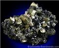 Chalcopyrite, Sphalerite, Galena, etc. from Nikolaevskiy Mine, Dalnegorsk, Primorskij Kraj, Russia