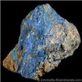 Azurite Crust from Franklin, Sussex County, New Jersey