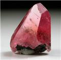 Single Rhodochrosite Scalenohedron from Uchucchacua Mine, Oyon, Lima Department, Peru.