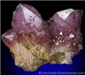 Amethyst 'Cactus Quartz' from Boekenhoutshoek (Magaliesberg), Mkobola district, South Africa.