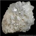 White Barite Aggregate from Minerva #1 Mine, Cave-in-Rock District, Hardin County, Illinois.