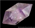 Doubly Terminated Amethyst Floater from Iredell County, North Carolina.