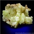 Yellow Cerussite from Waratah District, Tasmania, Australia