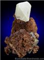 White Anglesite Crystal from Santa Eulalia District, Aquiles Serdan, Chihuahua, Mexico