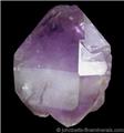 Single Amethyst Crystal from Abbeville County, South Carolina.