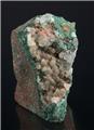 Iodargyrite With Malachite from Horseshoe, near Peak Hill, Western Australia, Australia
