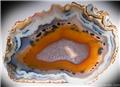 Polished Agate Slice from Rio Grande do Sul, Brazil