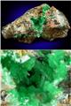 Bright Green Annabergite Pocket from Kamariza Mine, Lavrion (Laurium) Mining District, Attica Peninsula, Greece