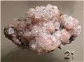 Pink Apophyllite Crystal Cluster from St. Andreasberg, Harz Mountains, Lower Saxony, Germany
