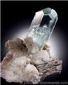 Terminated Aquamarine on Matrix from Skardu Road, Baltistan, Northern Areas, Pakistan