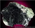 Babingtonite Crystal Plate from Lane's Quarry, Westfield, Hampden County, Massachusetts