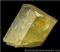 Single Heliodor Crystal from Minas Gerais, Brazil