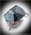 Complex Bixbyite Crystal with Topaz from Cubical #2 Claim, Topaz Mountain, Thomas Range, Juab County, Utah