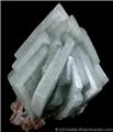 Tabular Blue Barite Crystals from 