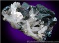 Bornite Crystals with Quartz from Bleida Copper Mine, Anti-Atlas Mountains, Morocco