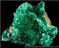 Deep Green Velvety Brochantite from Grandview Mine, Coconino County, Arizona