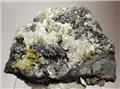 Bromargyite with Smithsonite from Broken Hill, Yancowinna Co., New South Wales, Australia