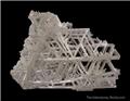 Reticulated Cerussite Snoflake Crystals from Tsumeb, Otjikoto Region, Namibia