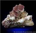 Dark Red Chabazite from Upper New Street Quarry, Paterson, Passaic County, New Jersey