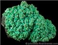 Bright Green Globular Chrysocolla from Morenci Mine, Clifton District, Greenlee County, Arizona