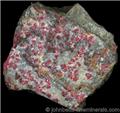 Flattened Cinnabar Crystal Groups from New Almaden District, Santa Clara County, California