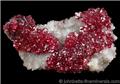 Bright Red Cinnabar Crystals from Nikitovka Mine, Donets'k Oblast, Ukraine