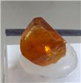 Transparent Orange Clinohumite Crystal from Kukh-i-Lal, Pamir Mountains, Badakshan, Afghanistan