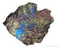 Covellite and Pyrite from Calabona Mine, Alghero, Sassari Province, Sardinia, Italy