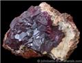 Cuprite Crystal Cluster from Tsumeb Mine, Otavi-Bergland District, Oshikoto, Namibia