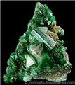 Green Adamite from Tsumeb from Tsumeb Mine, Otavi-Bergland District, Oshikoto, Namibia