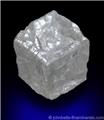 Cubic White Diamond Crystal from Magna Egoli Mine, Zimmi property along the Sewa River, Sierra Leone