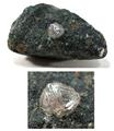 Diamond in Matrix from Udachnaya Mine, Yakutia, Siberia, Russia