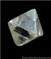 Colorless Diamond Octahedron from Premier Mine, Guateng Province (formerly Transvaal), South Africa