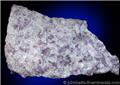 Violet Dumortierite in Quartz from Temescal Canyon, Riverside County, California