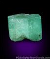 Small Emerald Crystal from Santa Terezinha, Goias, Brazil