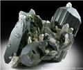 Large Epidote Crystals with Quartz from Copper Mountain, south of Sulzer, Prince of Wales Island, Alaska