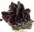 Dark Intersecting Erythrite from Bou Azzer District, Tazenakht, Ouarzazate Province, Souss-Massa-Dra Region, Morocco