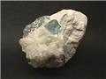 Blue Fluorite Cube from Cave In Rock, Hardin Co., Illinois