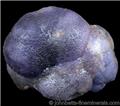 Botryoidal Purple Fluorite from Nyaung Yin, Tha Pelk Gyn District, Mandalay, Myanmar (Burma)