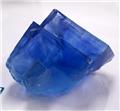 Bright Blue Fluorite Cubes from Le Beix, Puy de Dome, France