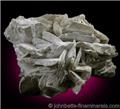 White Powdery Glauberite Crystals from Bertram Mine, east shore of Salton Sea, Imperial County, California