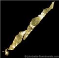 Crystallized Gold Leaf from El Dorado County, California
