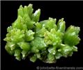 Bright Green Pyromorphite Cluster from Daoping Mine, Yangshuo, Guangxi Zhuang, China